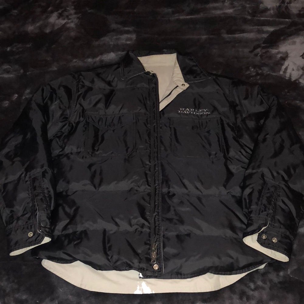 Harley Davidson Puffer Coat - large